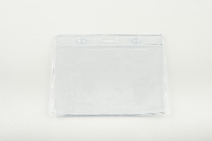 Porte-carte Avec Porte-clés Et Clip - Pochette Transparente Pour Badges, Cartes D’identité, Photos (modèle Chat)